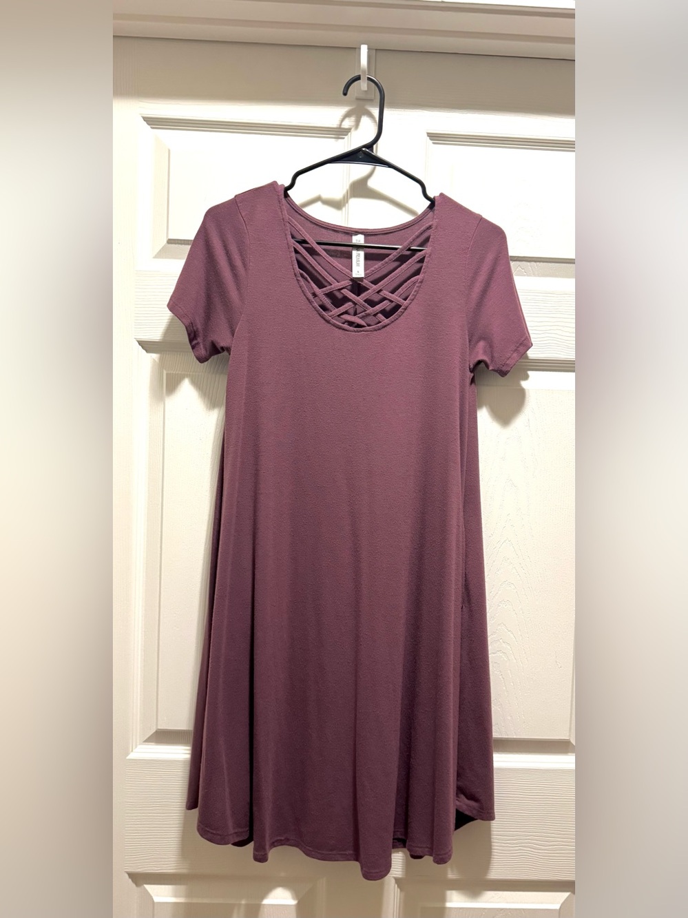 Purple T-shirt Dress SO COMFORTABLE
